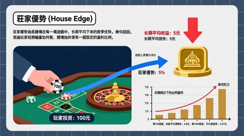 【專家解析】莊家優勢在老虎機與百家樂中的真相，玩家必看！