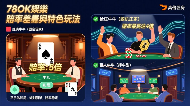 妞妞賠率表全攻略:莊閒倍數、特殊牌與獲勝機率解析(78OK娛樂實戰版) 4 image 5 12