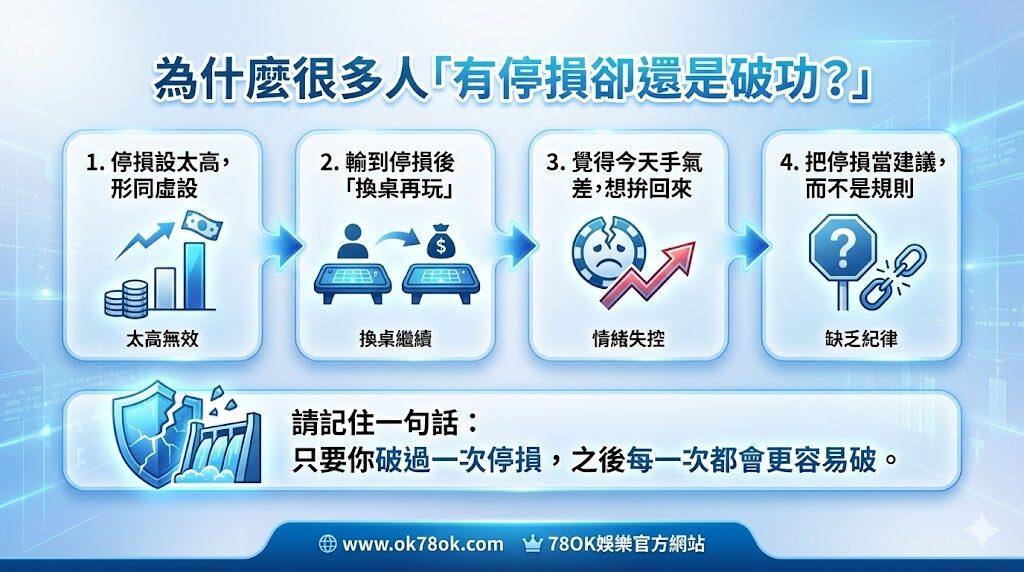 百家樂停損點｜78OK實戰停損設定