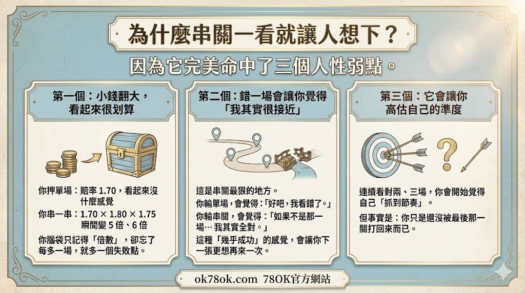【串關為什麼那麼香?】倍率不是送你的,是用來放大你犯錯的|78OK 團隊拆給你聽 4 image 3 69