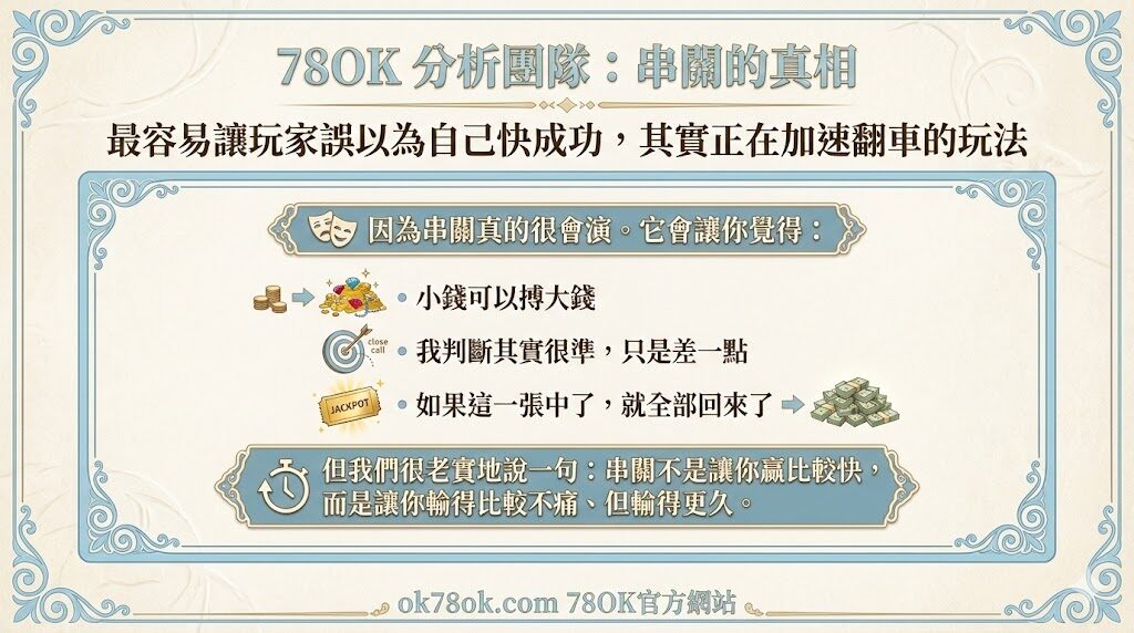 【串關為什麼那麼香?】倍率不是送你的,是用來放大你犯錯的|78OK 團隊拆給你聽 2 【串關為什麼那麼香?】倍率不是送你的,是用來放大你犯錯的|78OK 團隊拆給你聽